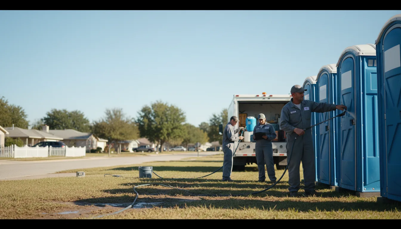 Long-Term Portable Toilet Rental in Selman City, TX near me